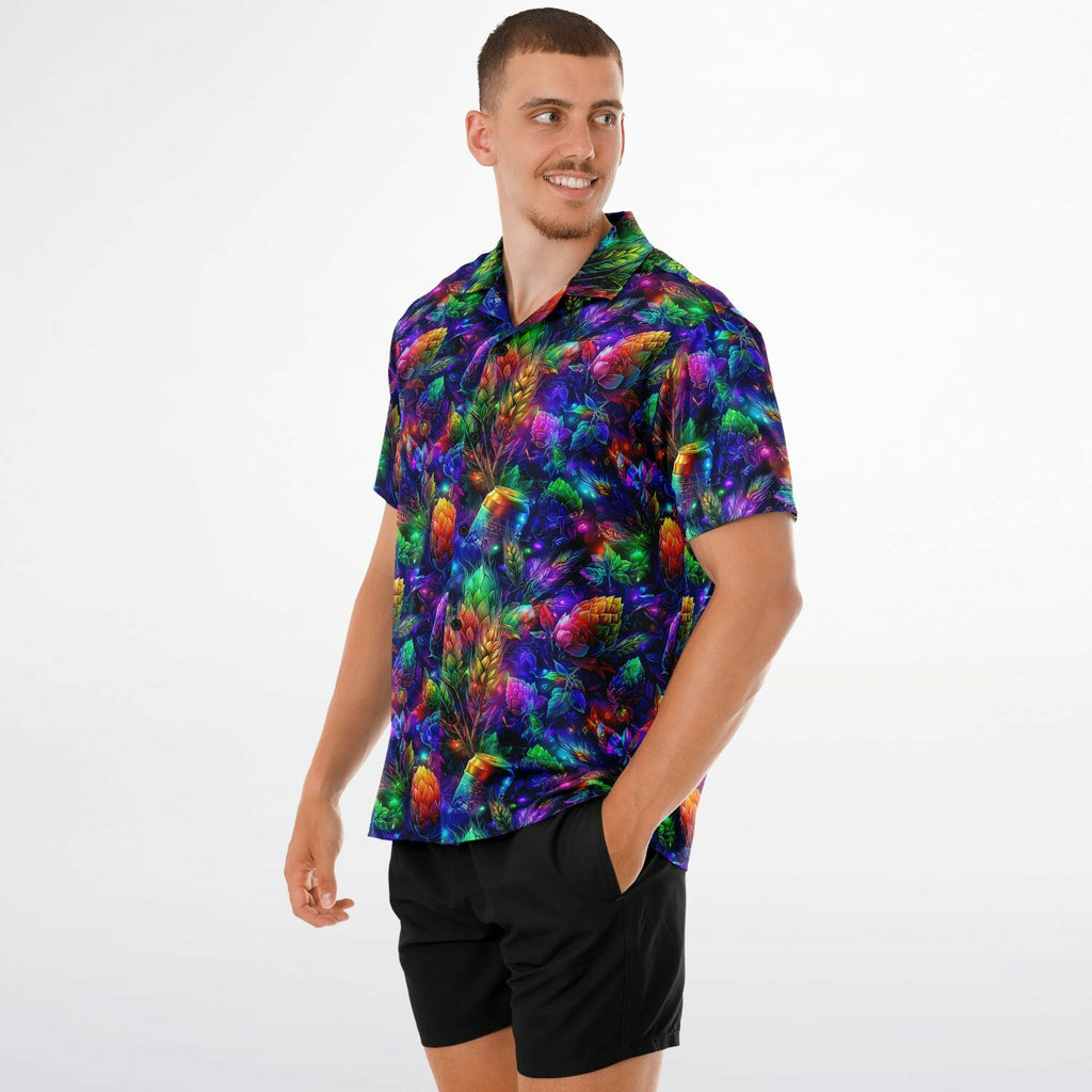Hopnotic Haze Hawaiian Shirt (Premium Modern Fit)