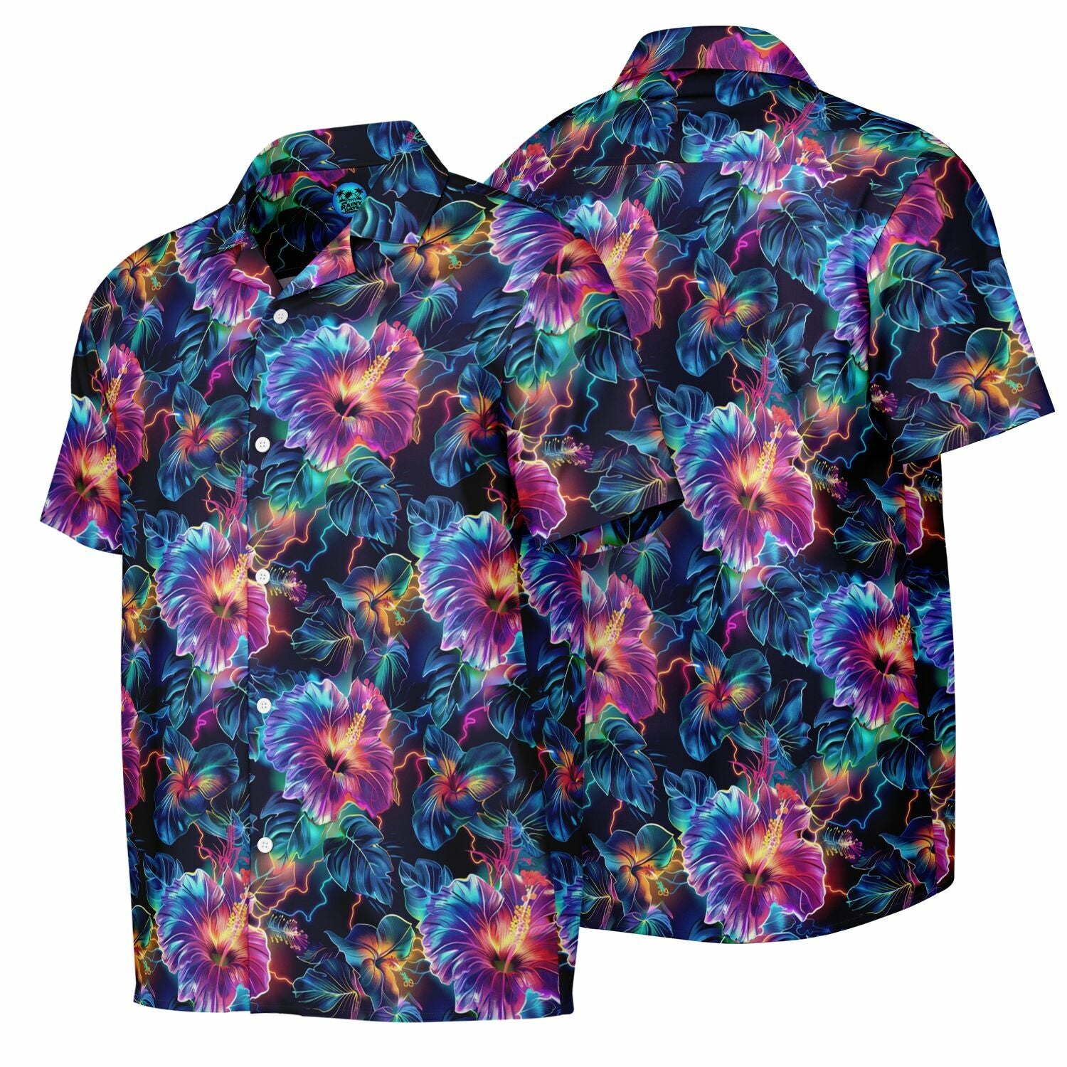 Hibiscus Bloom Hawaiian Shirt (Premium Modern Fit)