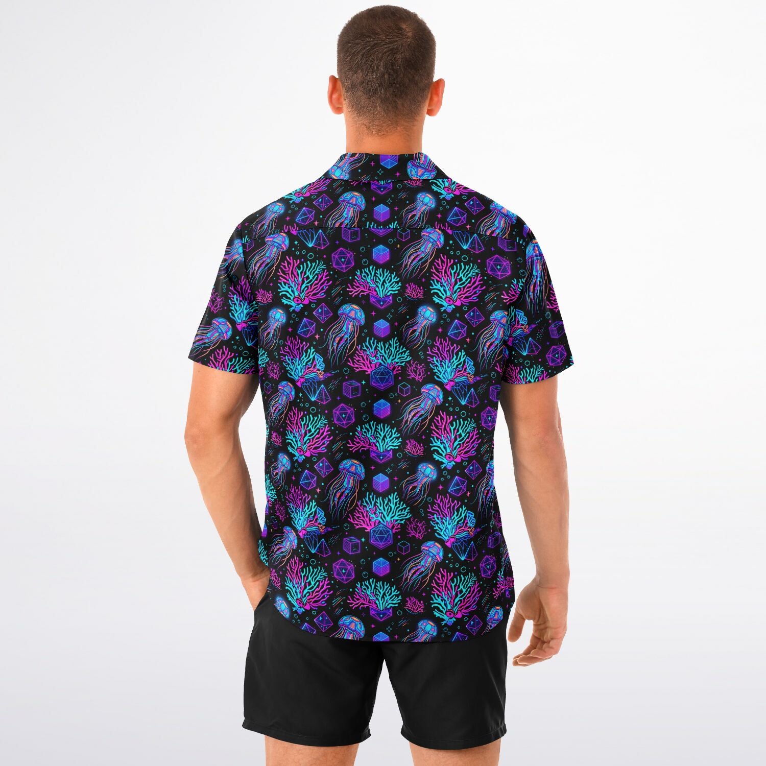 Jellybot Hawaiian Shirt (Premium Modern Fit)