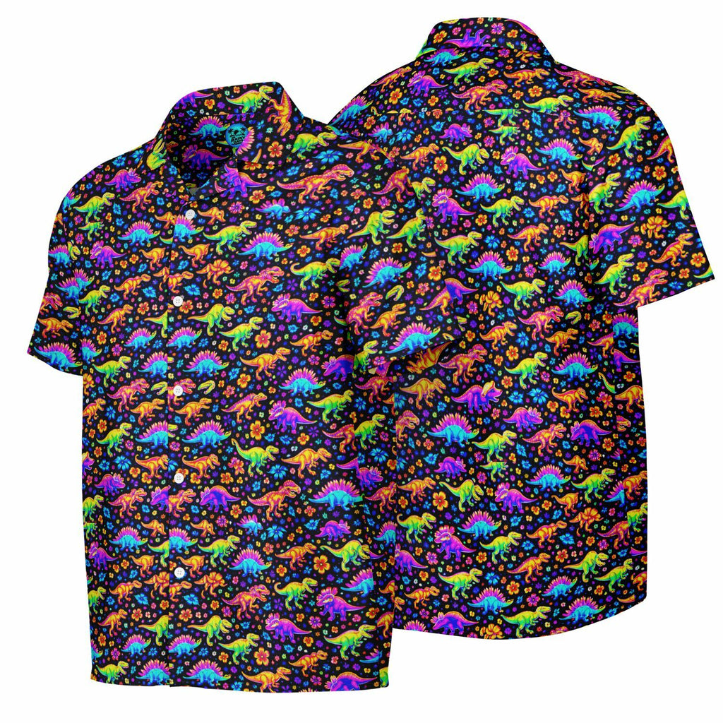 Dino Time Hawaiian Shirt 2 (Premium Modern Fit)