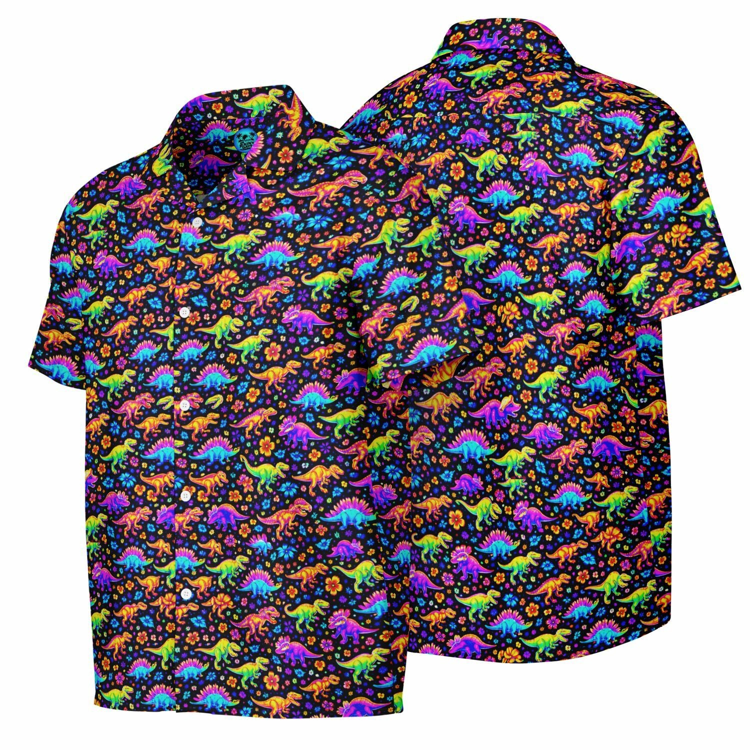 Dino Time Hawaiian Shirt 2 (Premium Modern Fit)