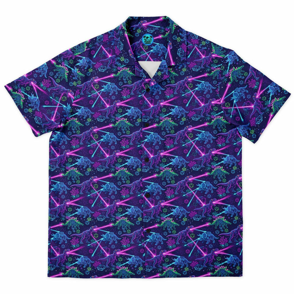 Jurassic Jolt Hawaiian Shirt (Premium Modern Fit)