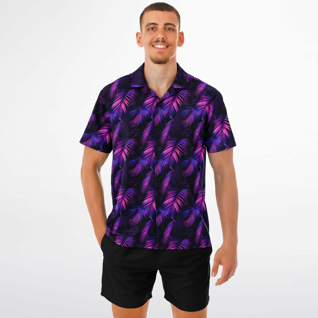 Twilight Tropic Hawaiian Shirt (Premium Modern Fit)