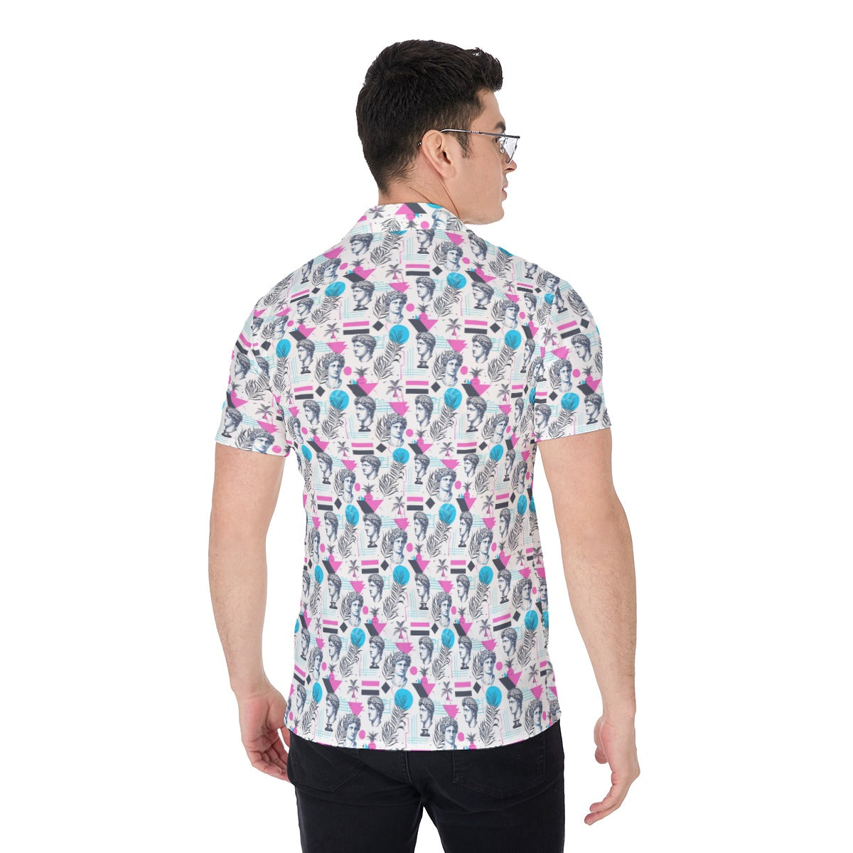 Marble Mirage Hawaiian Shirt (Resort Fit)