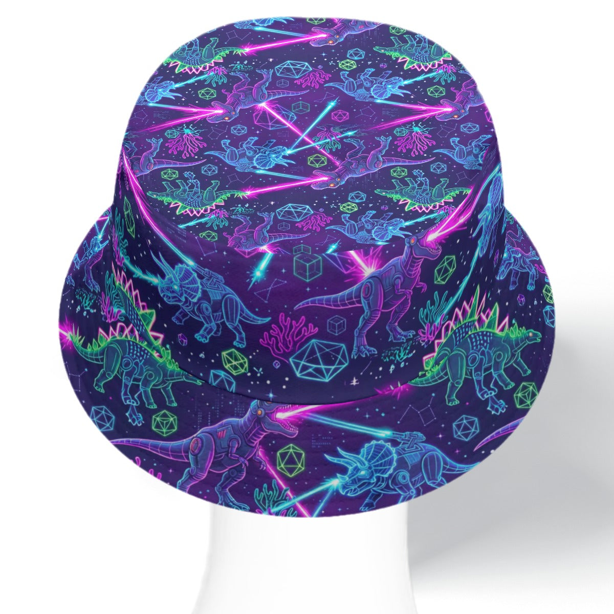 Double Dino Reversible Bucket Hat