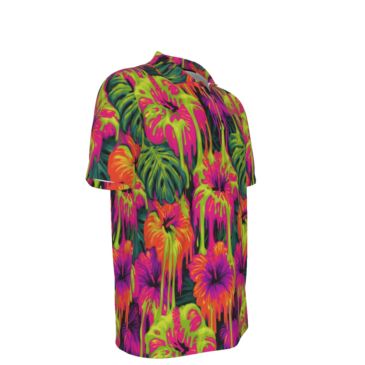 Neon Drip Polo