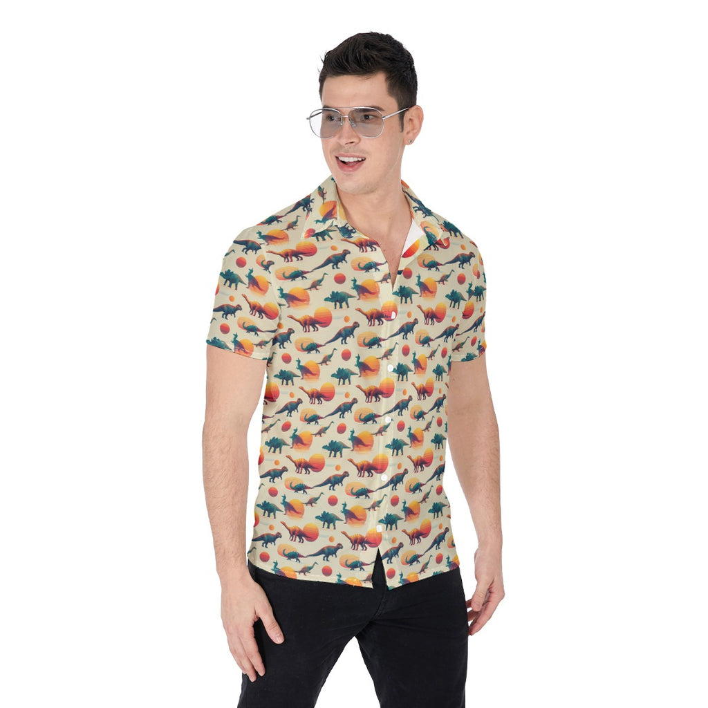 Mesozoic Mule Hawaiian Shirt (Resort Fit)