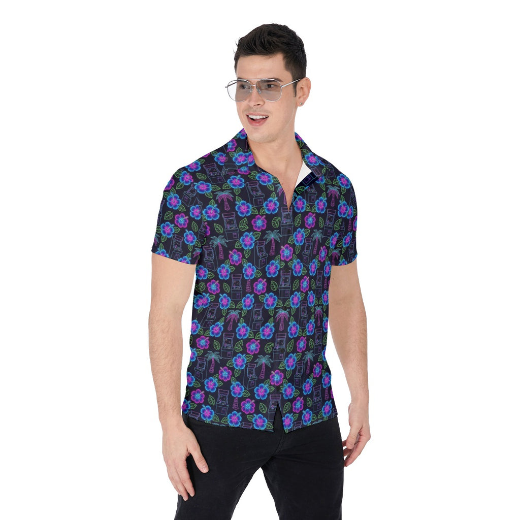 High Score Hibiscus Hawaiian Shirt (Resort Fit)