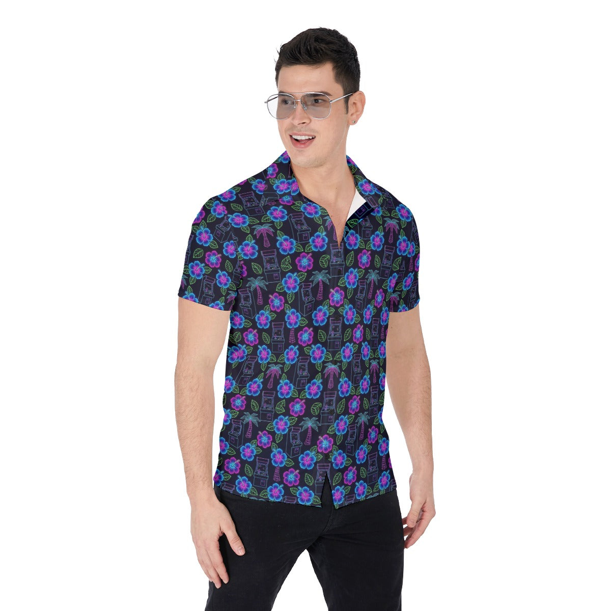 High Score Hibiscus Hawaiian Shirt (Resort Fit)