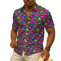 Dino Time Hawaiian Shirt (Classic Silk-Finish)