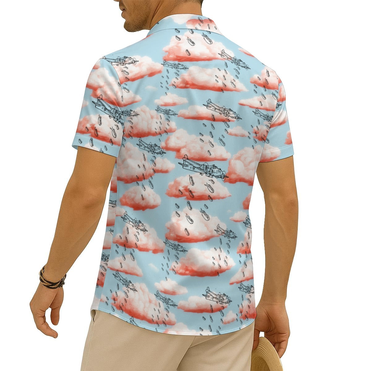 Dogfight Hawaiian Shirt (Classic Silk-Finish)