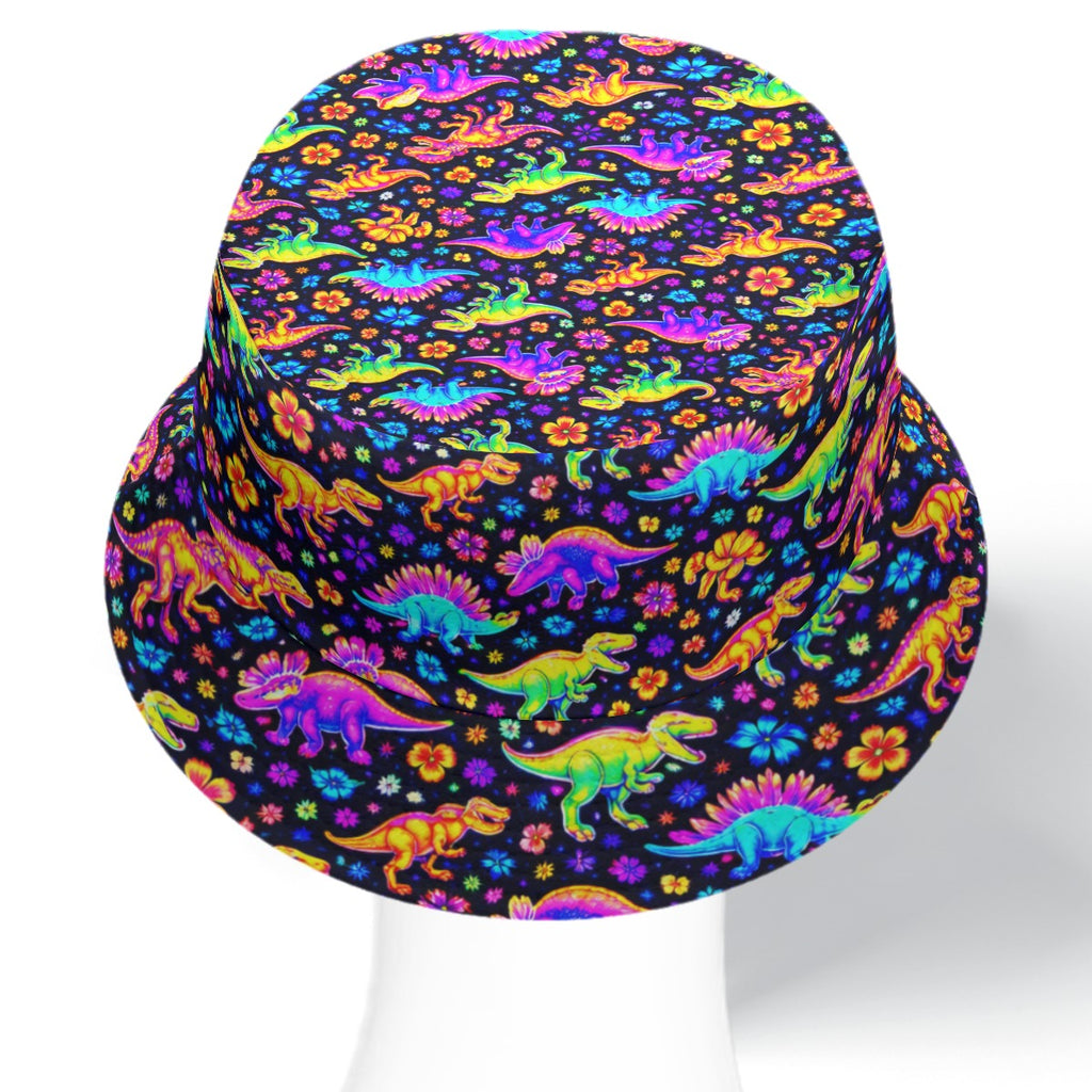 Double Dino Reversible Bucket Hat