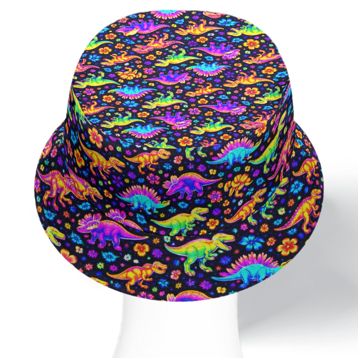 Double Dino Reversible Bucket Hat