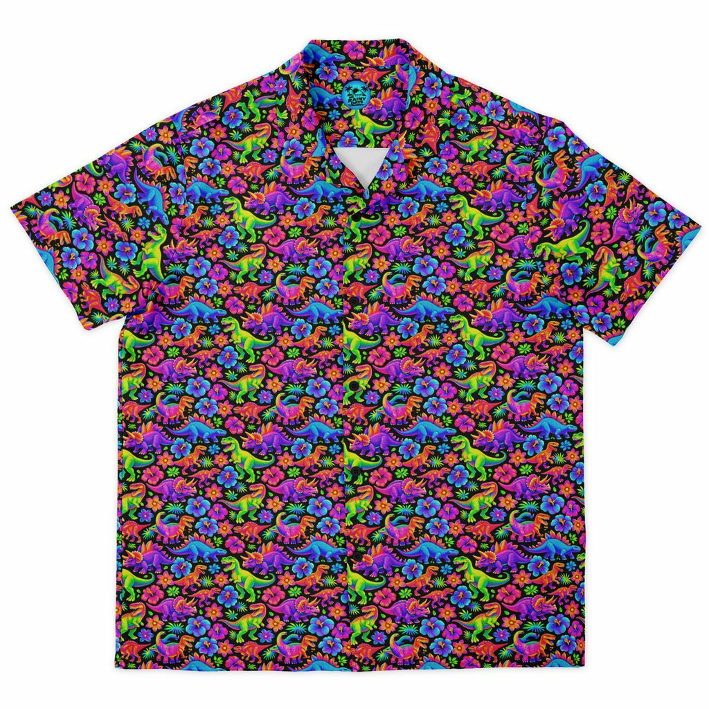 Dino Time Hawaiian Shirt (Premium Modern Fit)