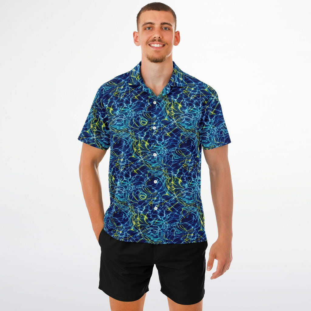 Afterglow Poolside Hawaiian Shirt (Premium Modern Fit)