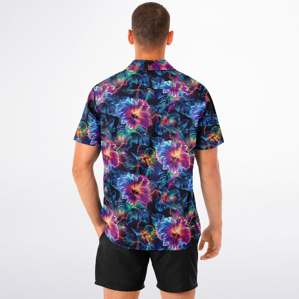 Hibiscus Bloom Hawaiian Shirt (Premium Modern Fit)
