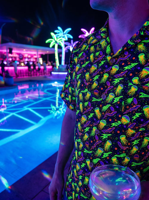 Electric Abyss Hawaiian Shirt (Oversized Classic)