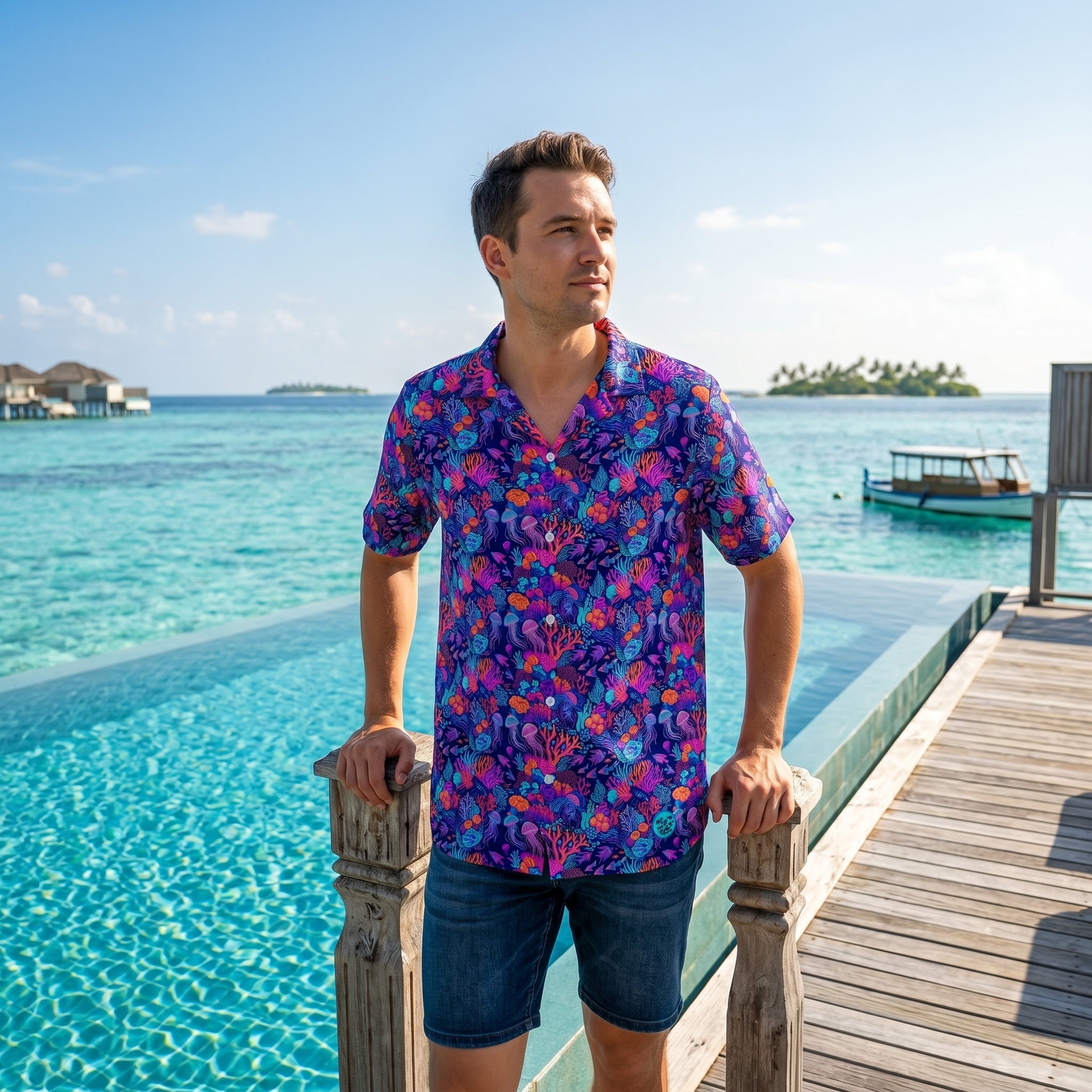Lagoon Legend Hawaiian Shirt (Oversized Classic)