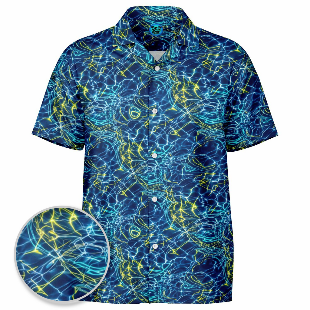 Afterglow Poolside Hawaiian Shirt (Premium Modern Fit)