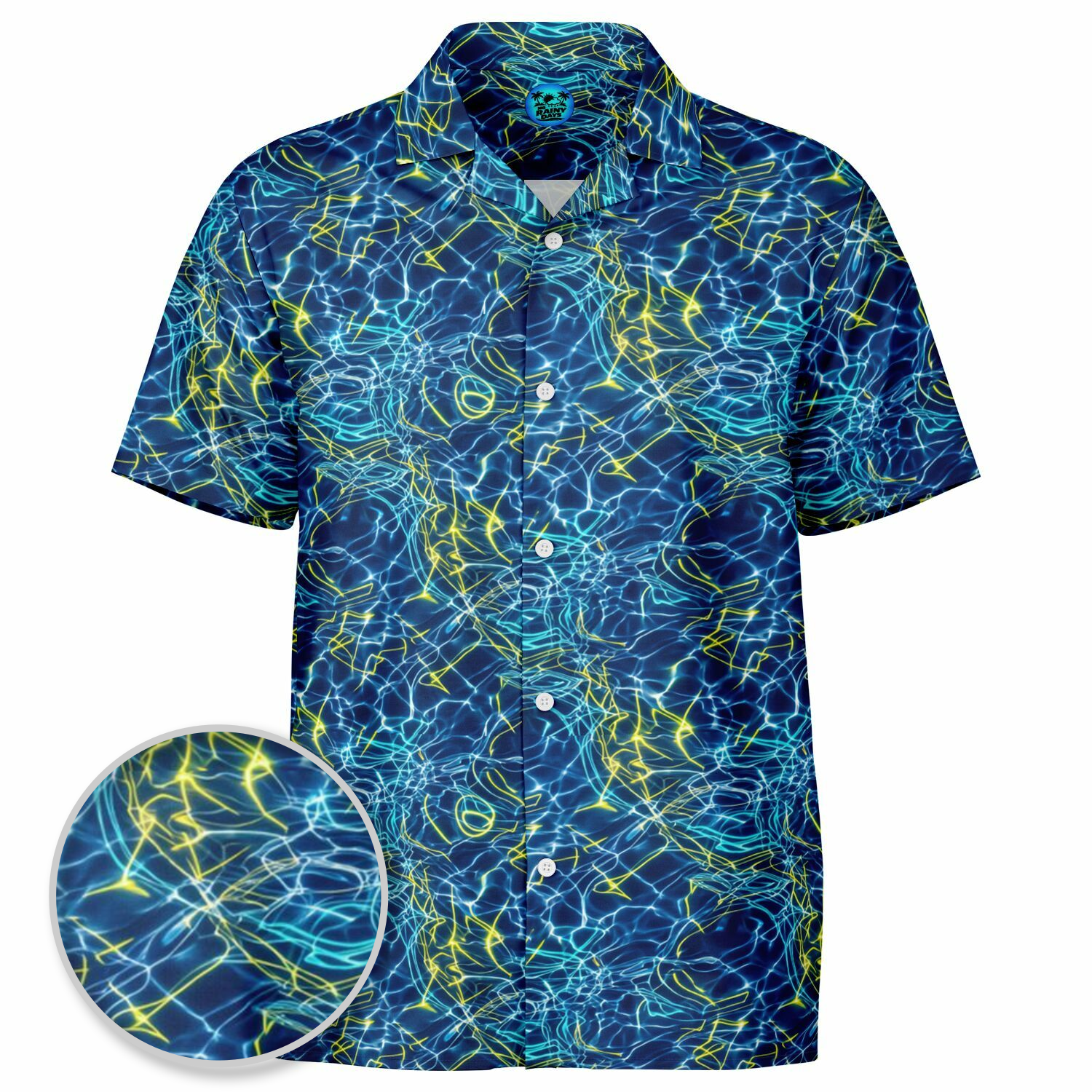 Afterglow Poolside Hawaiian Shirt (Premium Modern Fit)