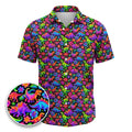 Dino Time Hawaiian Shirt (Classic Silk-Finish)