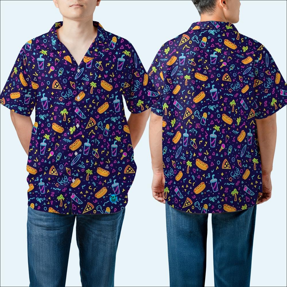 Snack Party Hawaiian Shirt
