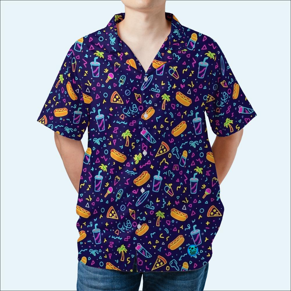 Snack Party Hawaiian Shirt