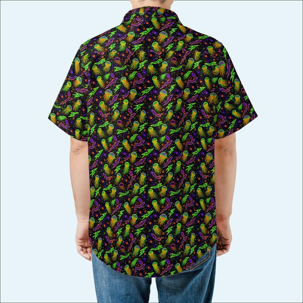 Electric Abyss Hawaiian Shirt (Oversized Classic)
