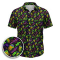 Electric Abyss Hawaiian Shirt (Classic Silk-Finish)