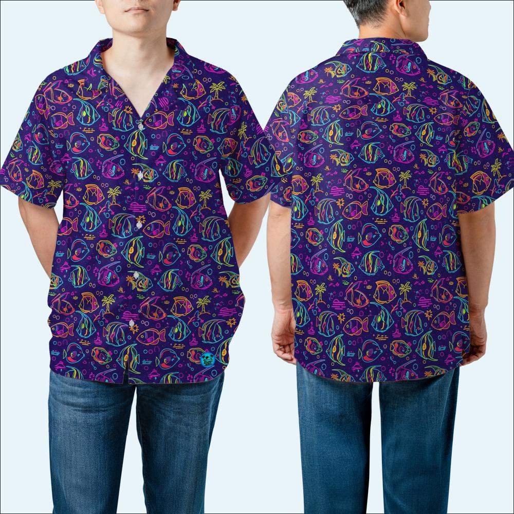 Electric Angler Hawaiian Shirt