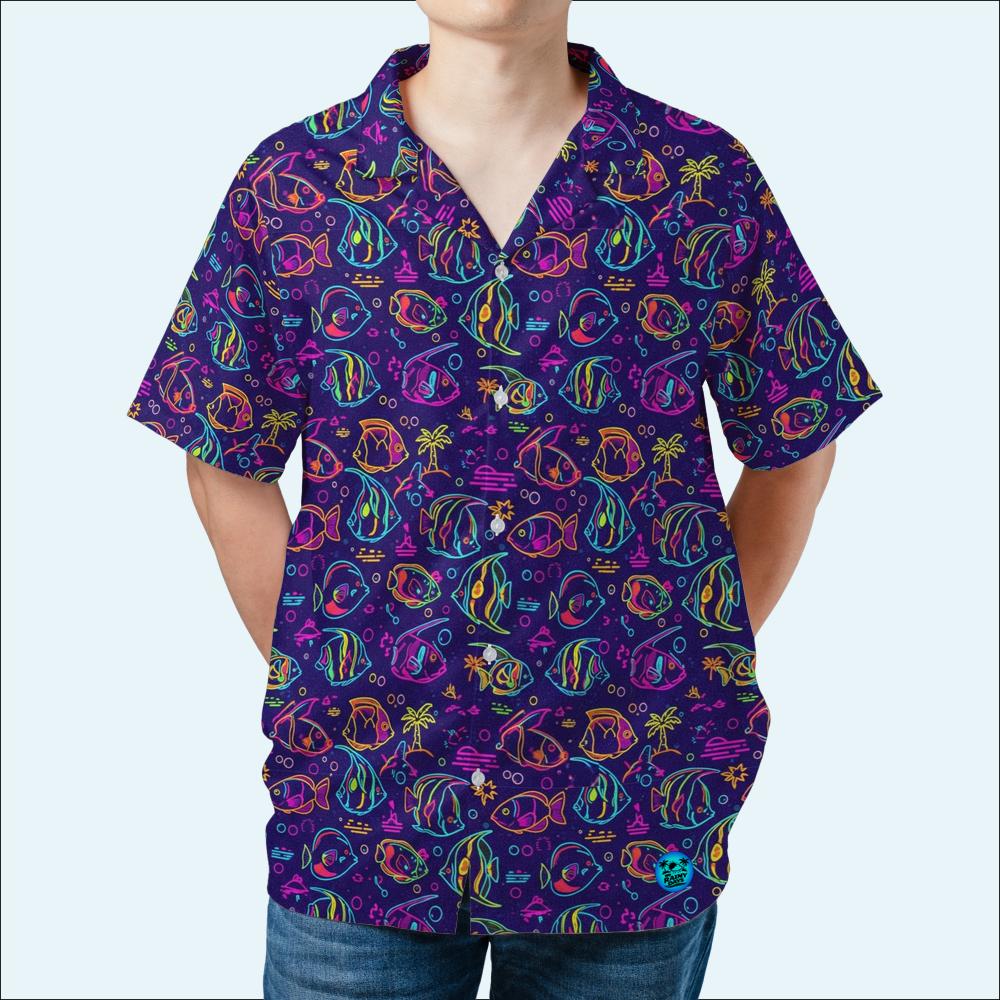 Electric Angler Hawaiian Shirt