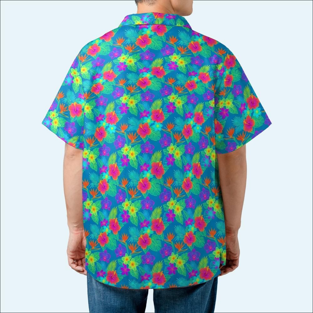Hibiscus Vibe Hawaiian Shirt (Oversized Classic)