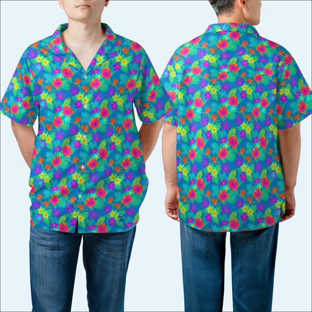 Hibiscus Vibe Hawaiian Shirt (Oversized Classic)
