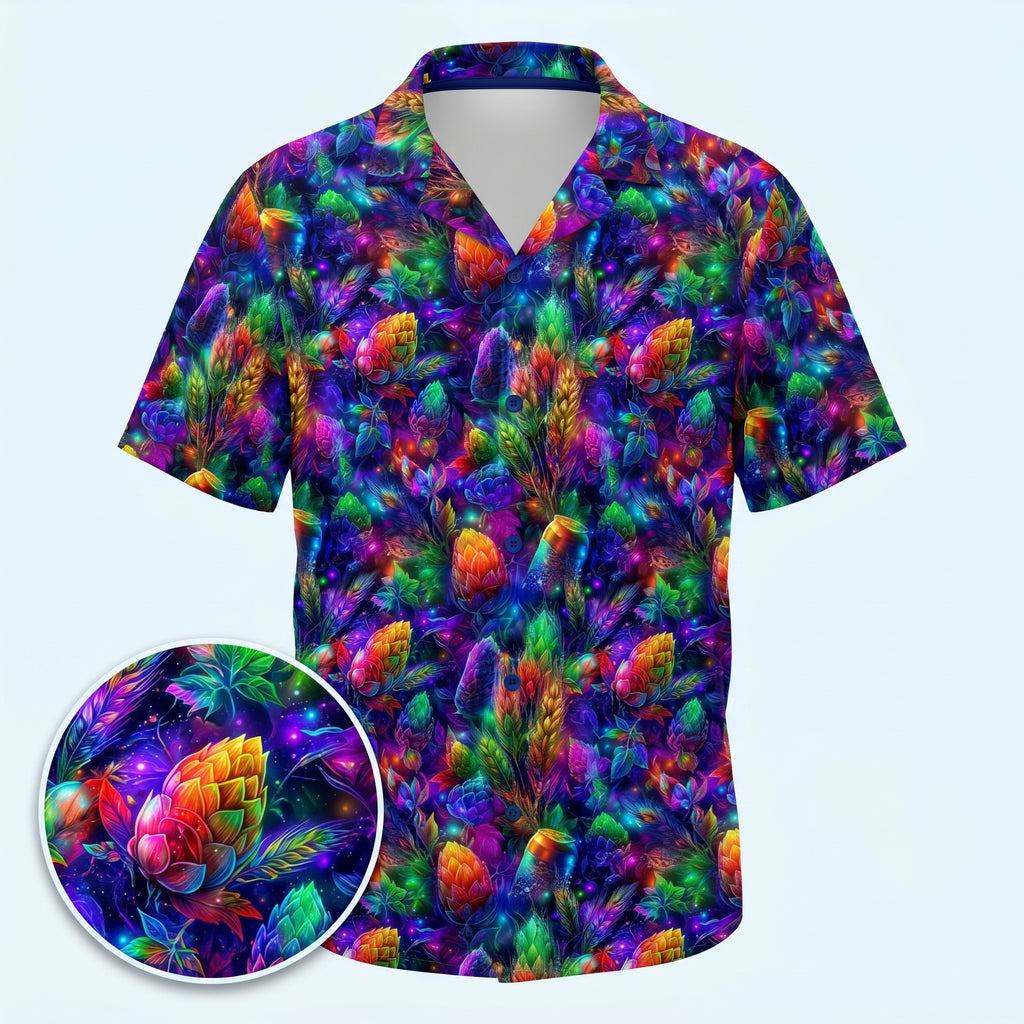Hopnotic Haze Hawaiian Shirt (Oversized Classic)