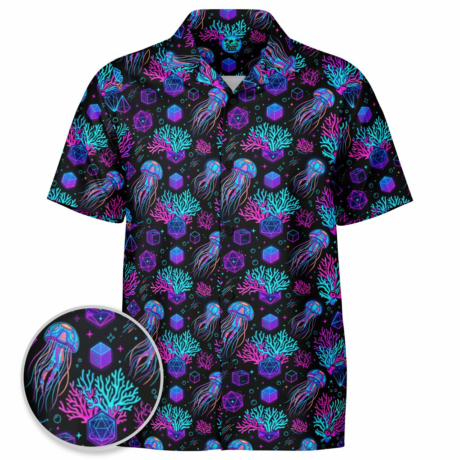 Jellybot Hawaiian Shirt (Premium Modern Fit)