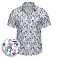 Marble Mirage Hawaiian Shirt (Classic Silk-Finish)