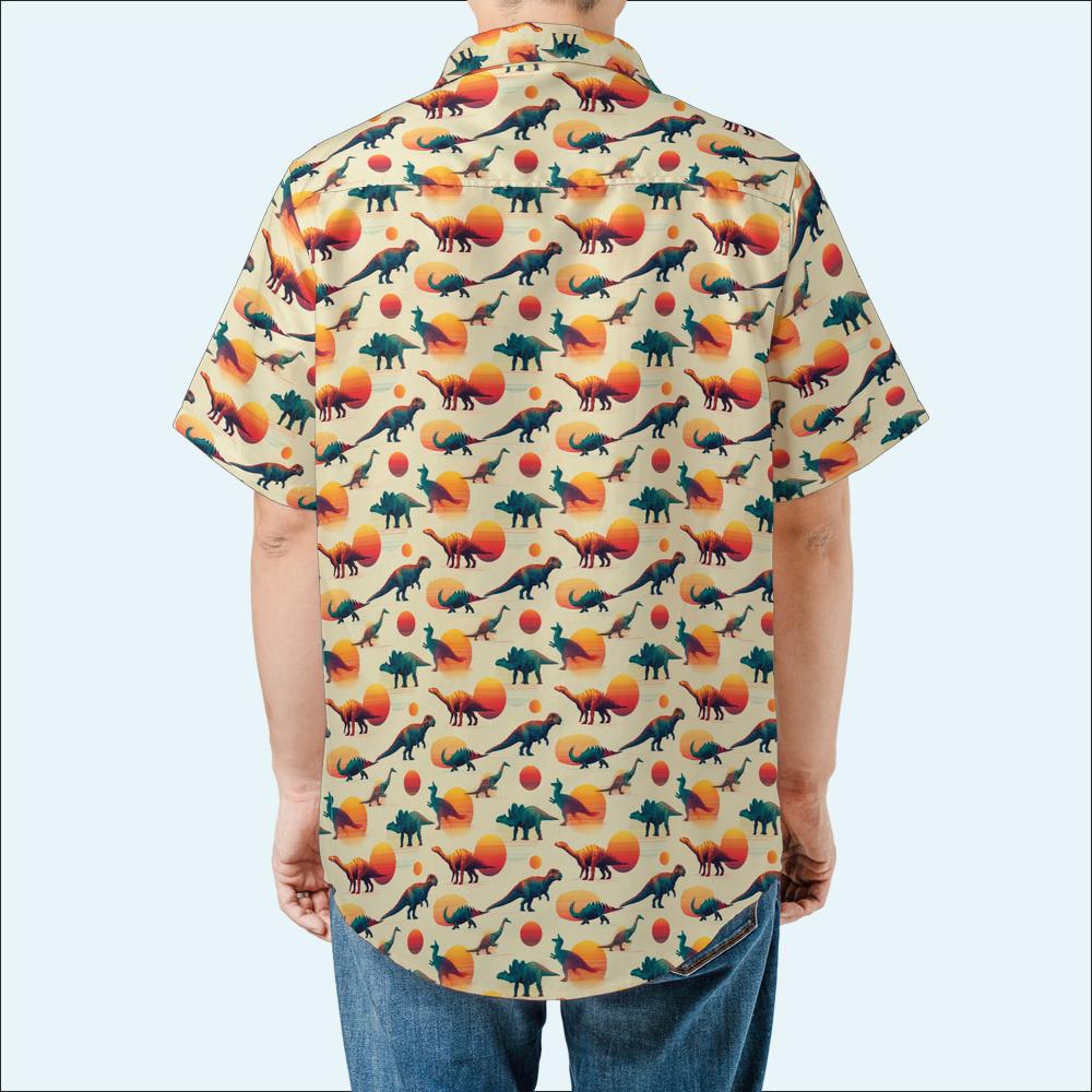 Mesozoic Mule Hawaiian Shirt (Oversized Classic)