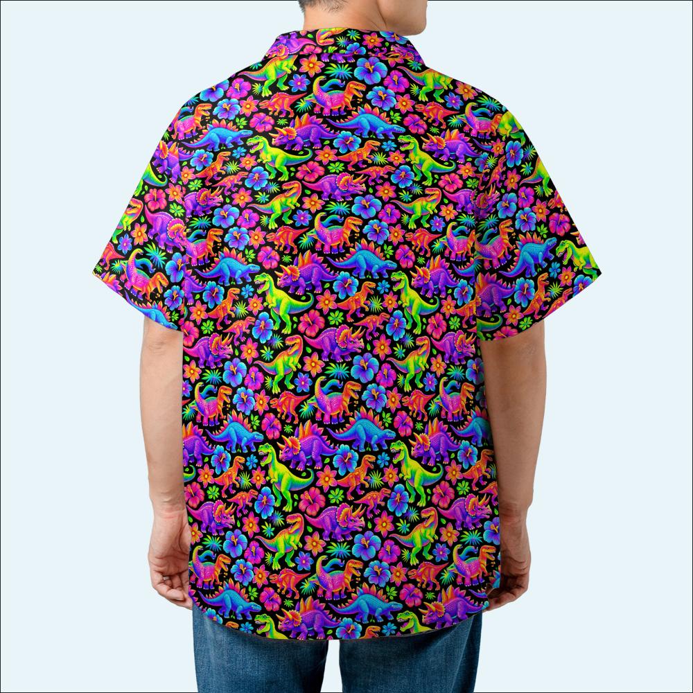 Dino Time Hawaiian Shirt (Oversized Classic)