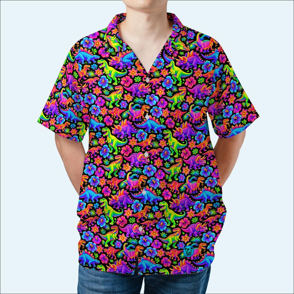 Dino Time Hawaiian Shirt