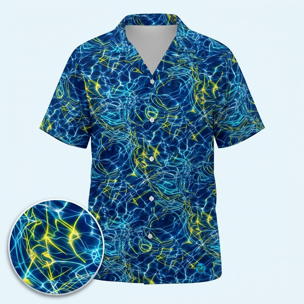 Afterglow Poolside Hawaiian Shirt (Oversized Classic)