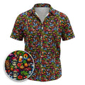 Skull Island Happy Hour Hawaiian Shirt (Classic Silk-Finish)
