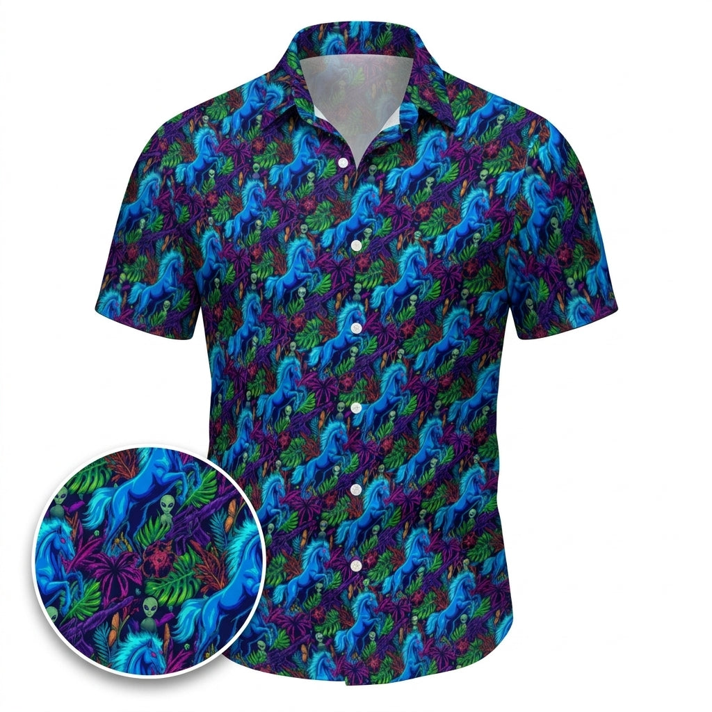 Terminal Heat Hawaiian Shirt (Classic Silk-Finish)