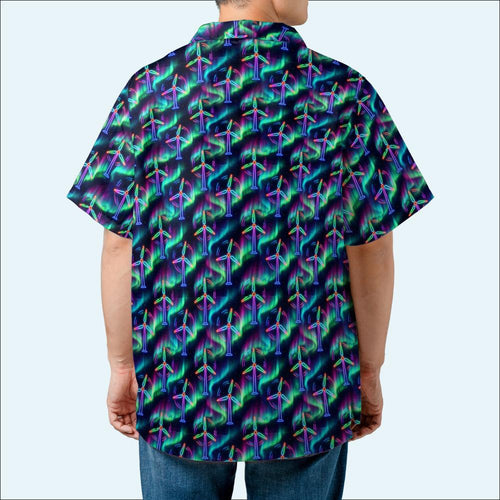 Midnight Surge Hawaiian Shirt (Oversized Classic)