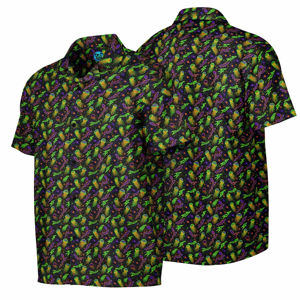 Electric Abyss Hawaiian Shirt (Premium Modern Fit)