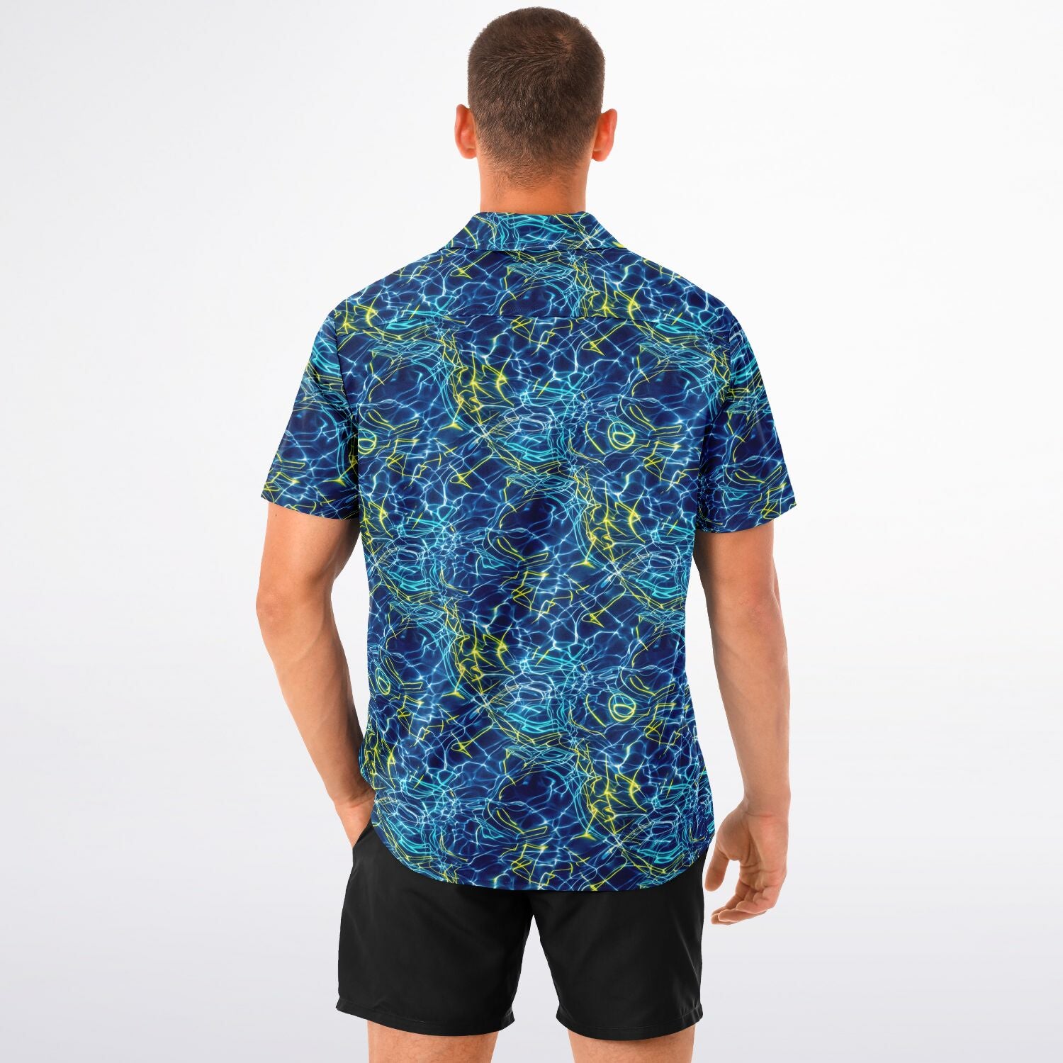 Afterglow Poolside Hawaiian Shirt (Premium Modern Fit)