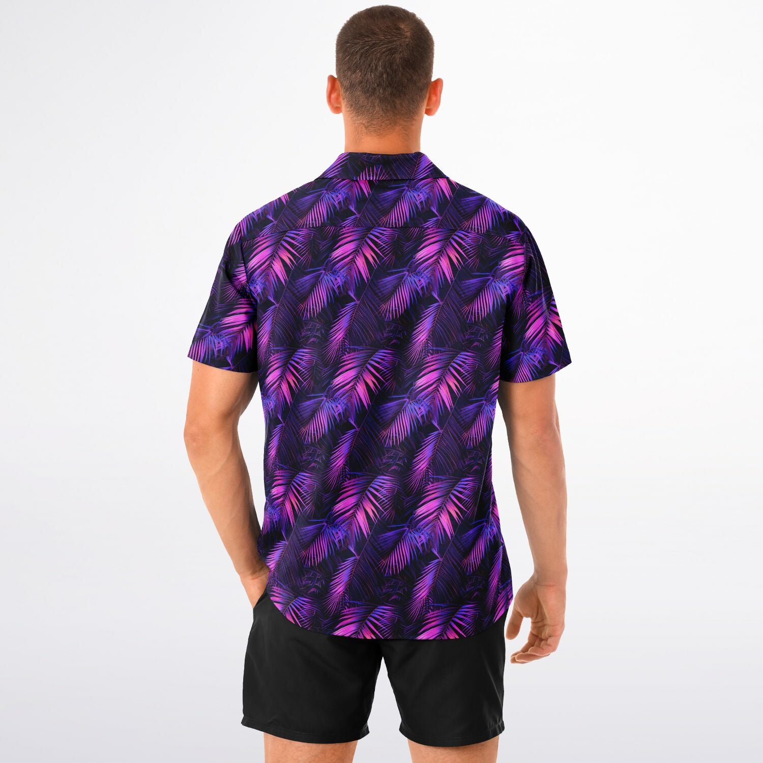 Twilight Tropic Hawaiian Shirt (Premium Modern Fit)