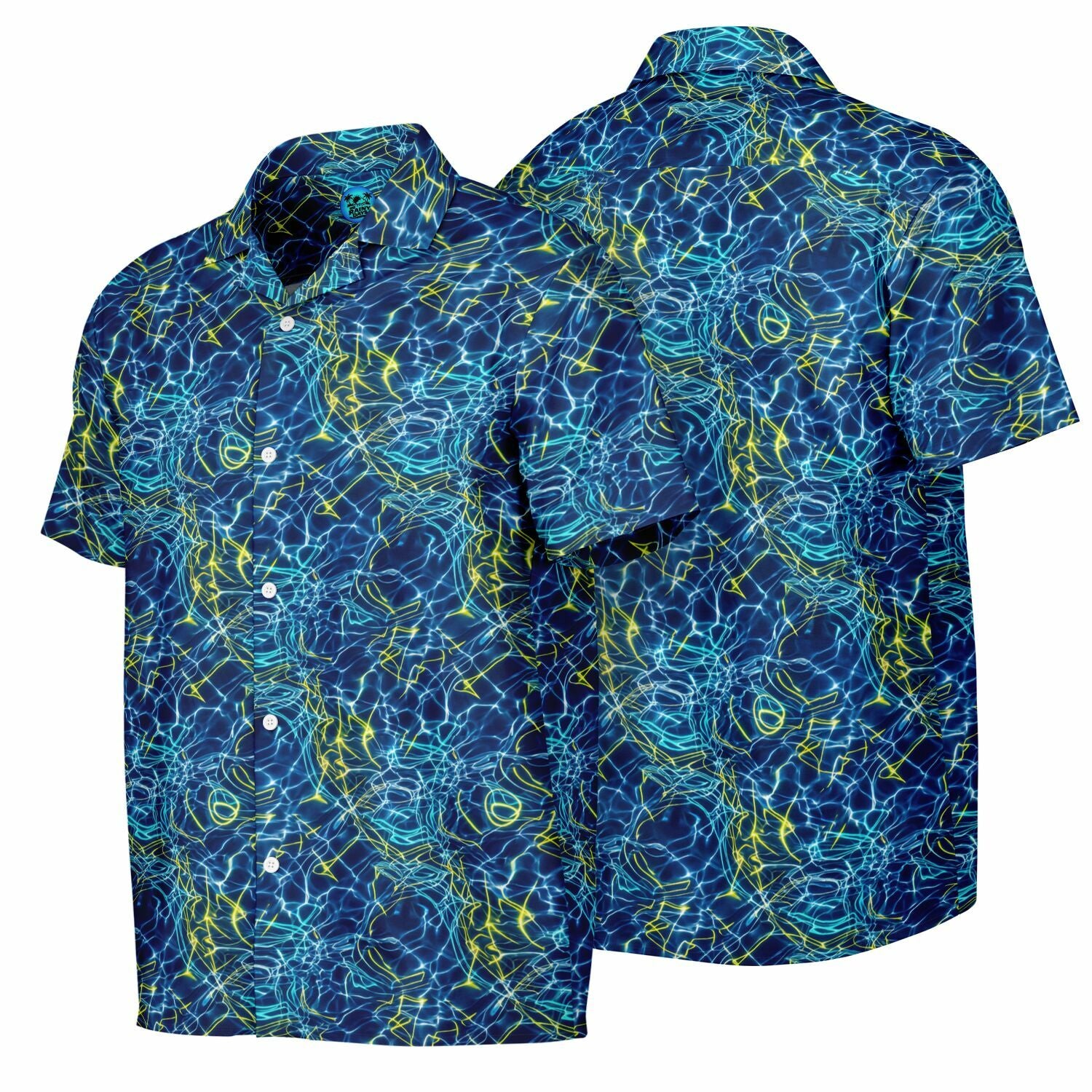 Afterglow Poolside Hawaiian Shirt (Premium Modern Fit)