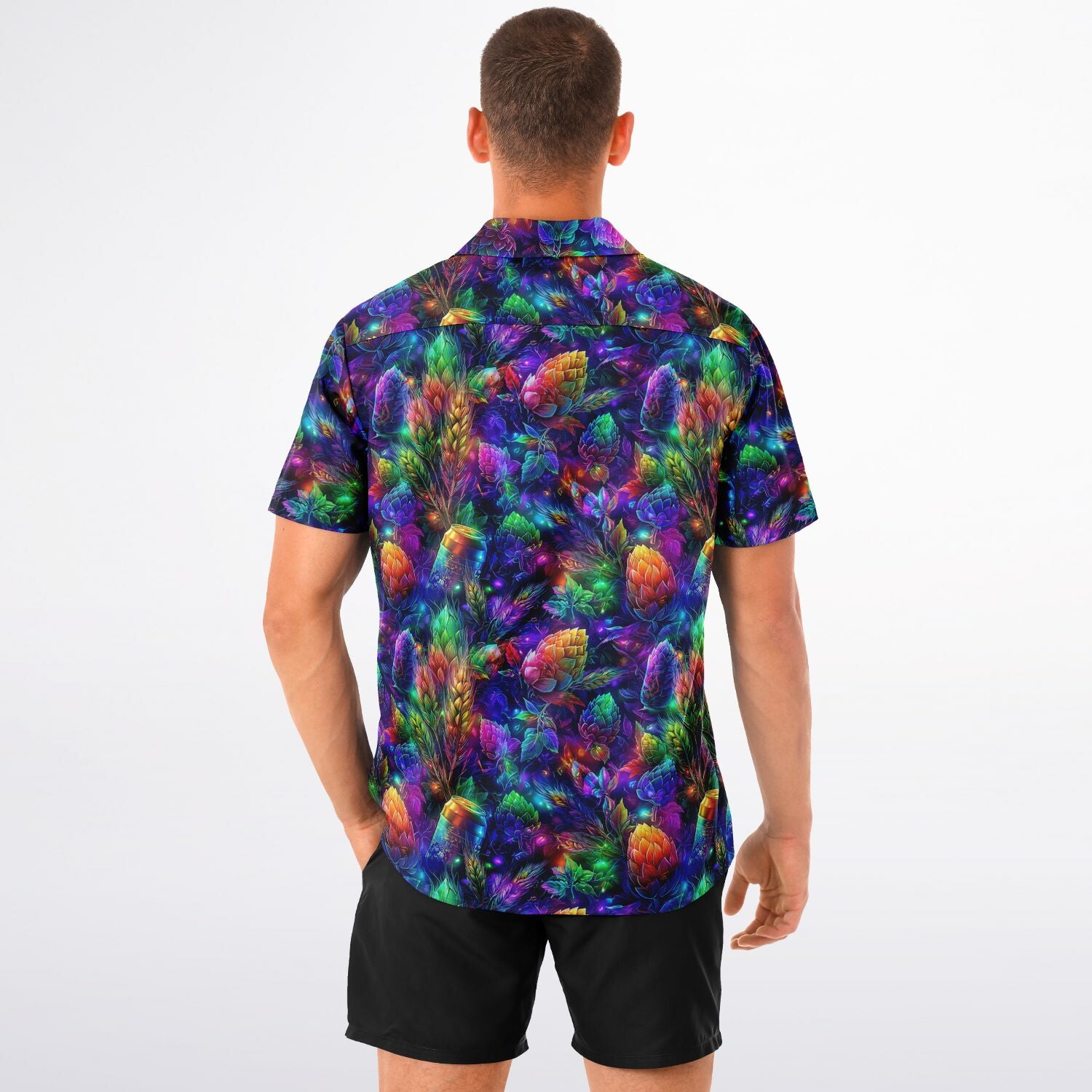 Hopnotic Haze Hawaiian Shirt (Premium Modern Fit)