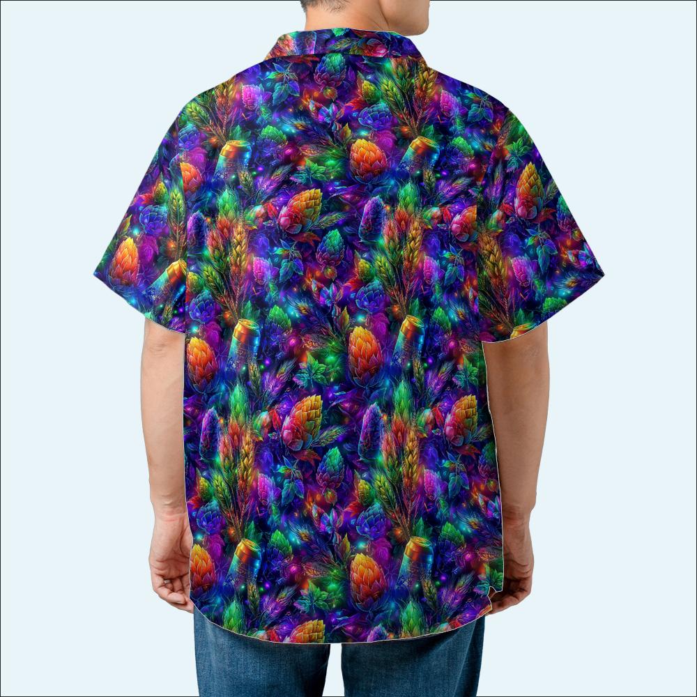 Hopnotic Haze Hawaiian Shirt (Oversized Classic)