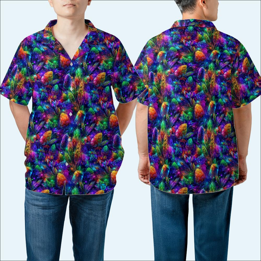 Hopnotic Haze Hawaiian Shirt (Oversized Classic)